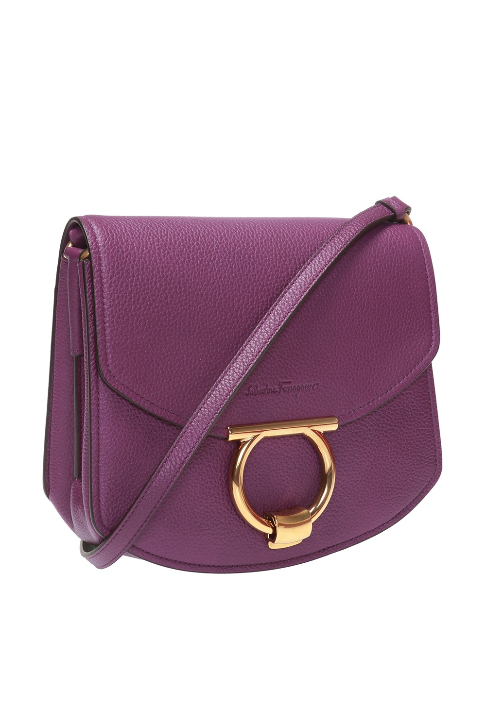 Ferragamo deals purple bag